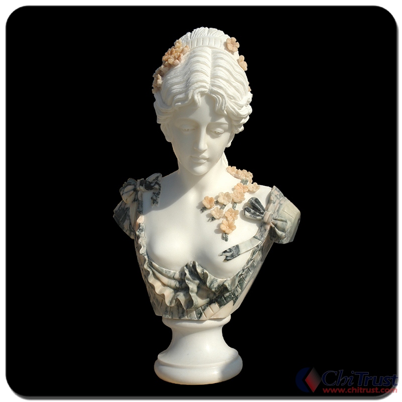 Marble Bust sculpture Head Statue